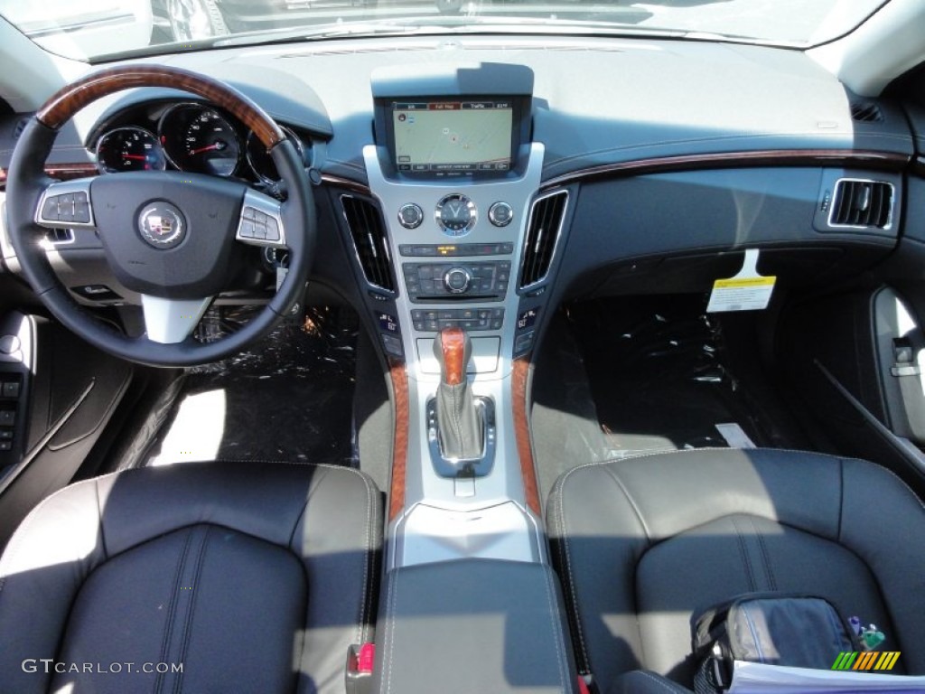 2012 Cadillac CTS 4 3.0 AWD Sedan Ebony/Ebony Dashboard Photo #53334229