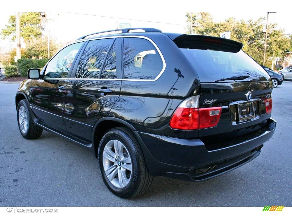 2006 X5 4.4i - Jet Black / Beige photo #5