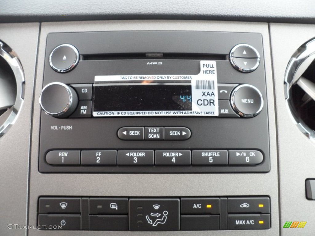 2012 Ford F250 Super Duty XLT Crew Cab 4x4 Audio System Photo #53335873