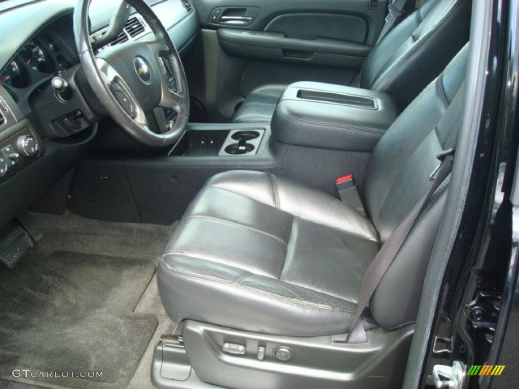 Ebony Interior 2007 Chevrolet Suburban 1500 Z71 4x4 Photo