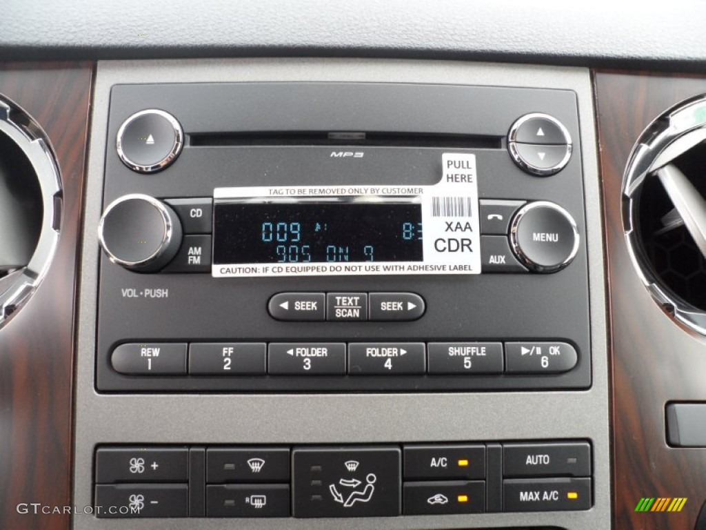 2012 Ford F350 Super Duty Lariat Crew Cab Audio System Photos