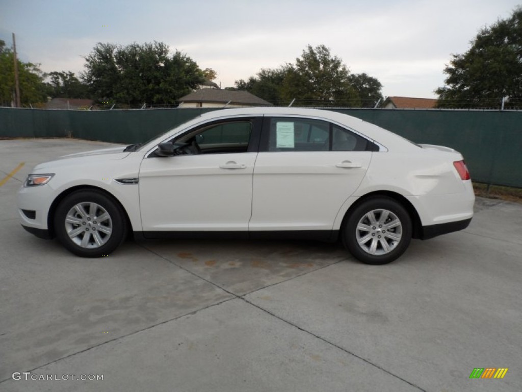 White Suede 2012 Ford Taurus SE Exterior Photo #53336542