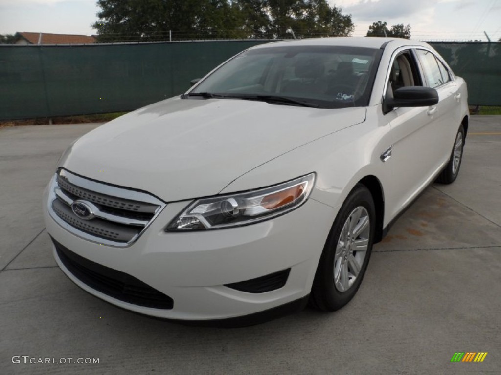 White Suede 2012 Ford Taurus SE Exterior Photo #53336551