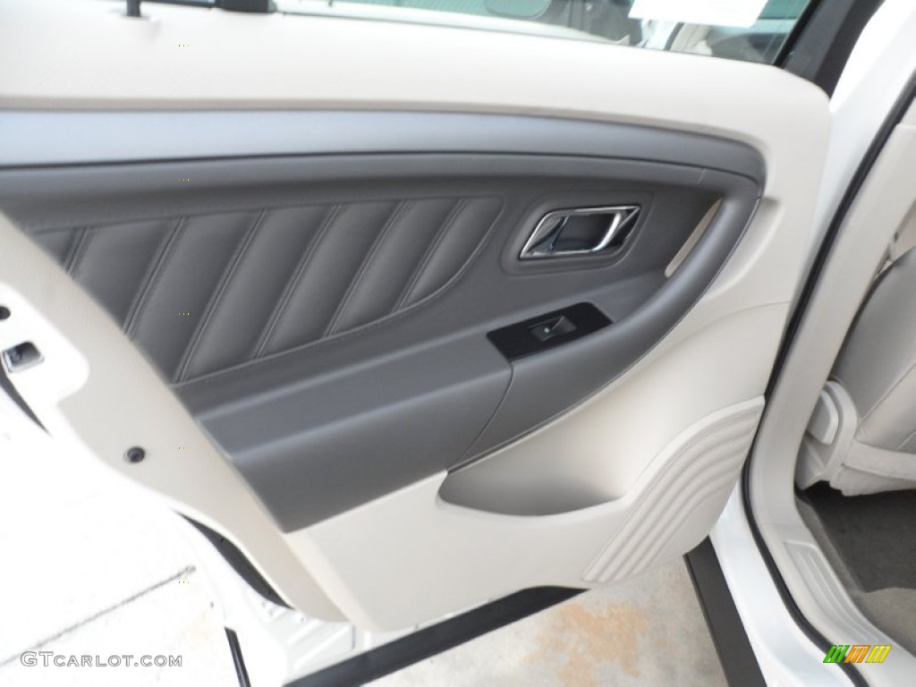2012 Ford Taurus SE Light Stone Door Panel Photo #53336725