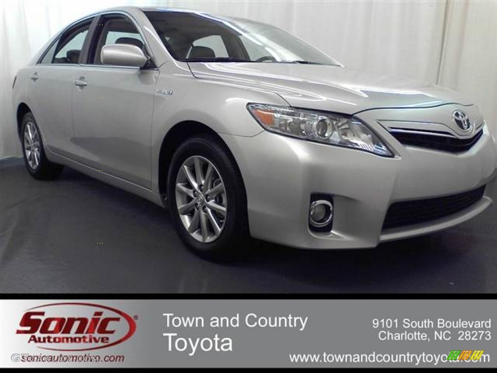 2011 Camry Hybrid - Classic Silver Metallic / Ash photo #1