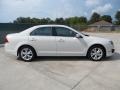 2012 White Suede Ford Fusion SE  photo #2