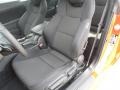 Black Cloth 2012 Hyundai Genesis Coupe 2.0T Interior Color