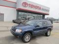 2002 Patriot Blue Pearlcoat Jeep Grand Cherokee Limited 4x4  photo #1