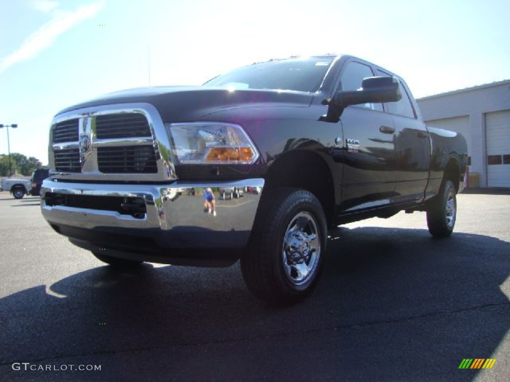 2012 Ram 2500 HD ST Crew Cab 4x4 - Black / Dark Slate/Medium Graystone photo #7