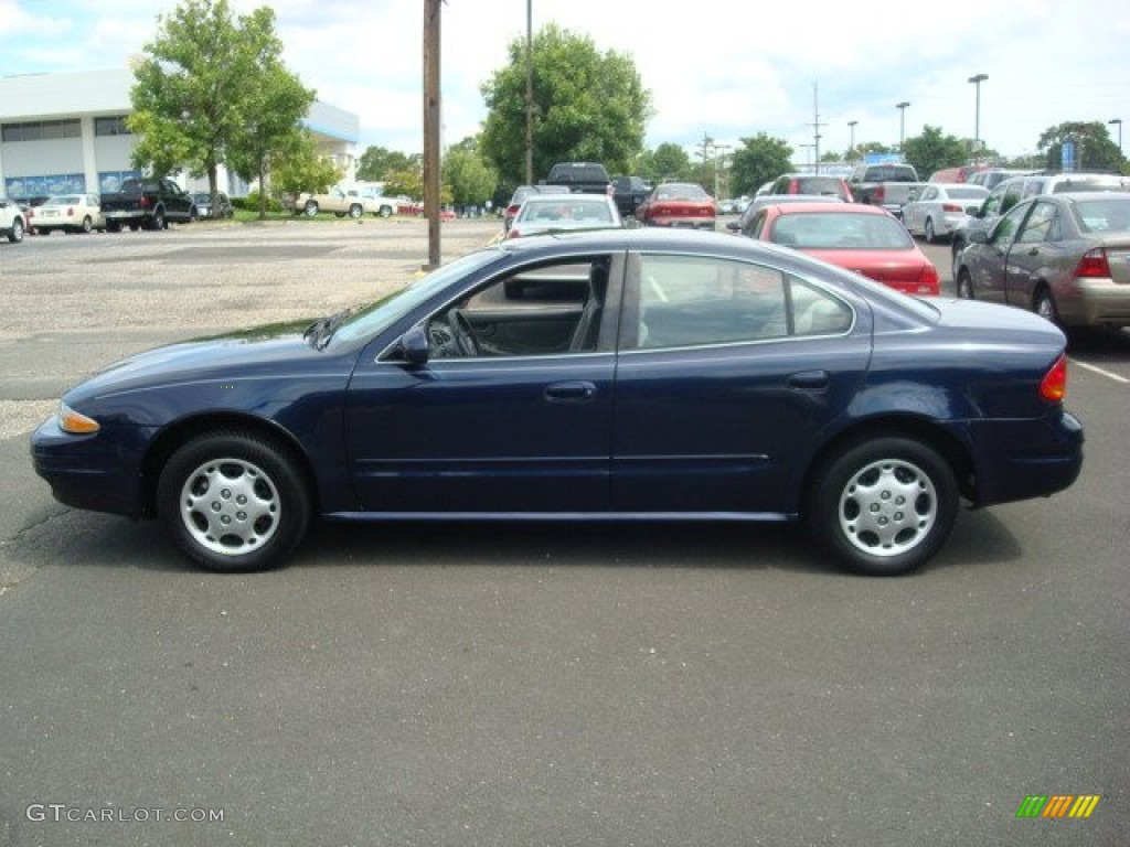 Midnight Blue Metallic 2001 Oldsmobile Alero GL Sedan Exterior Photo #53338603