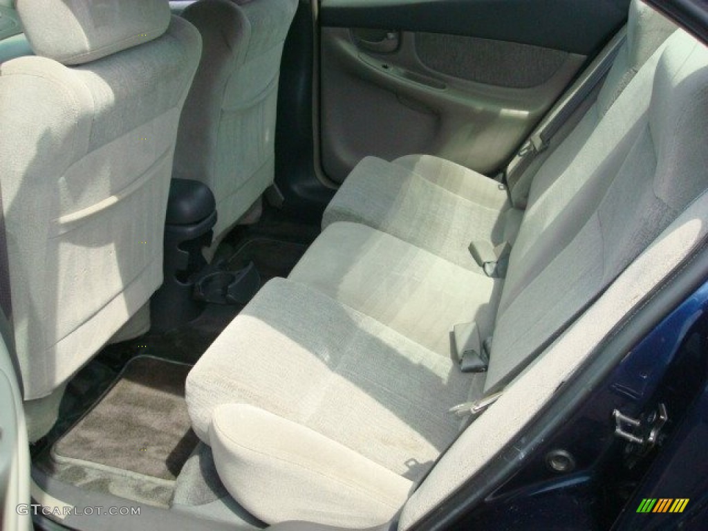 Pewter Interior 2001 Oldsmobile Alero GL Sedan Photo #53338627