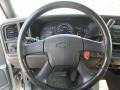 Medium Gray 2003 Chevrolet Silverado 1500 LS Crew Cab Steering Wheel