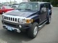 2008 Midnight Blue Metallic Hummer H3   photo #1