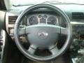 Ebony Black/Pewter 2008 Hummer H3 Standard H3 Model Steering Wheel