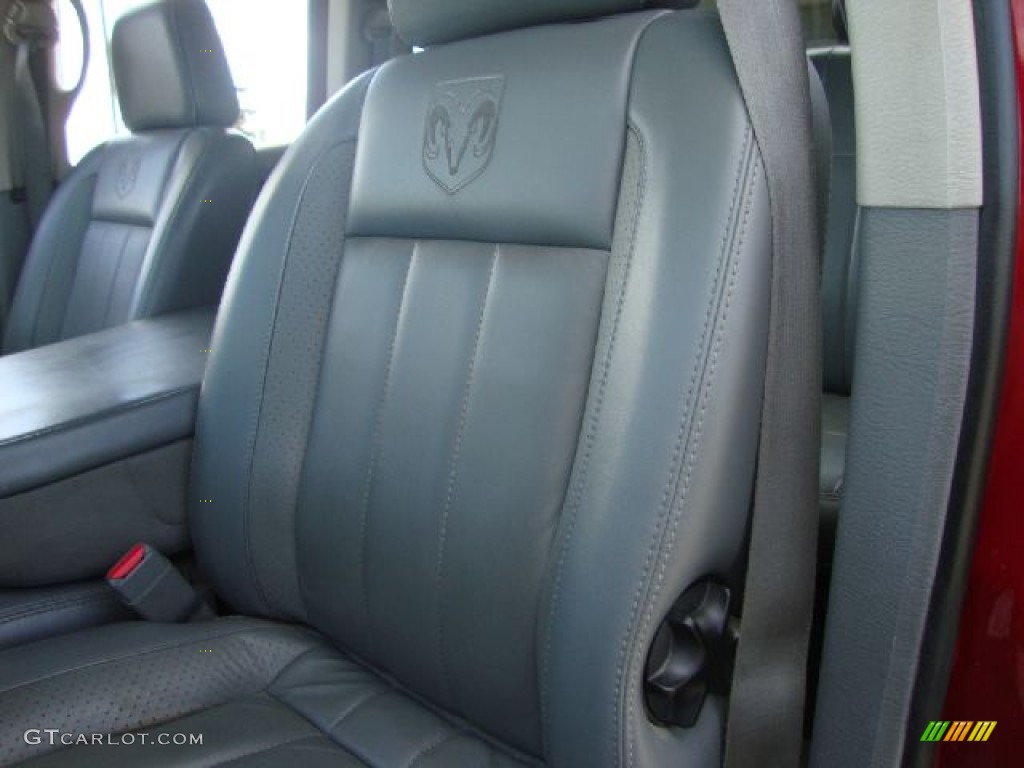 Medium Slate Gray Interior 2007 Dodge Ram 3500 Laramie Quad Cab 4x4 Dually Photo #53339614