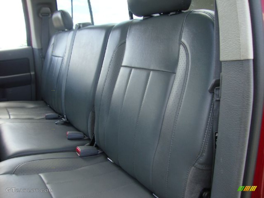 Medium Slate Gray Interior 2007 Dodge Ram 3500 Laramie Quad Cab 4x4 Dually Photo #53339638