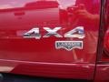 2007 Inferno Red Crystal Pearl Dodge Ram 3500 Laramie Quad Cab 4x4 Dually  photo #32