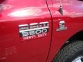 2007 Inferno Red Crystal Pearl Dodge Ram 3500 Laramie Quad Cab 4x4 Dually  photo #35