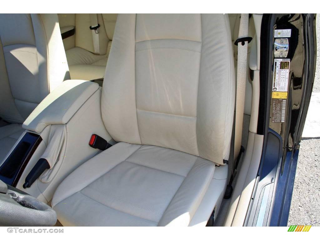 2007 3 Series 328i Coupe - Jet Black / Beige photo #16