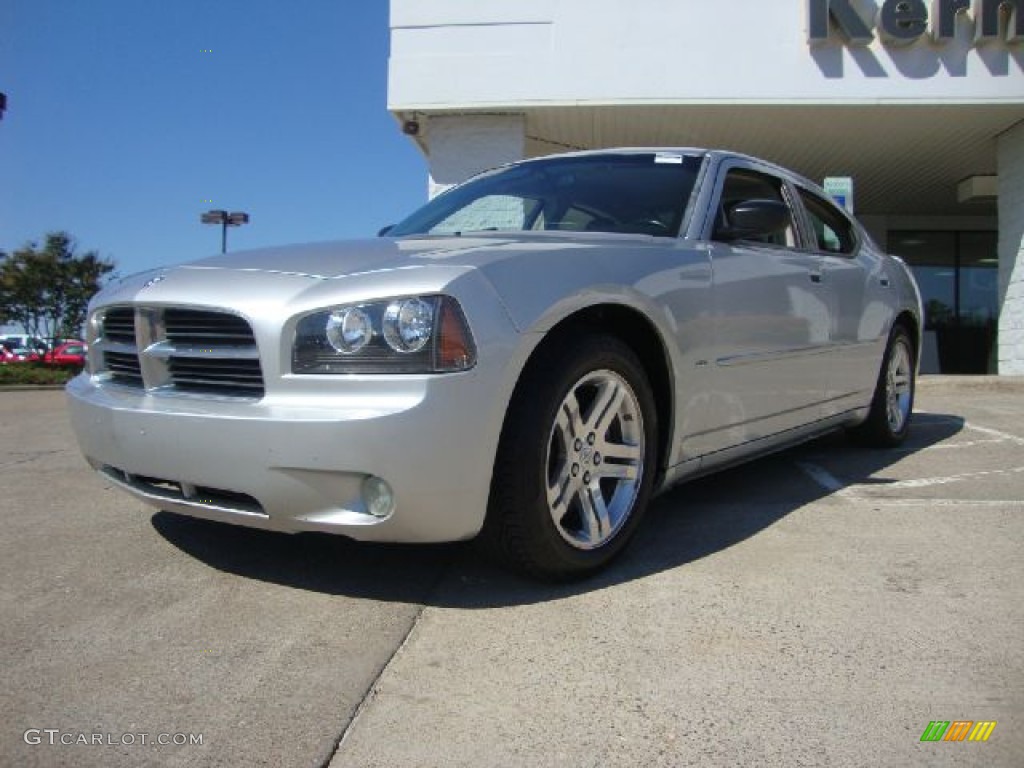 Bright Silver Metallic Dodge Charger