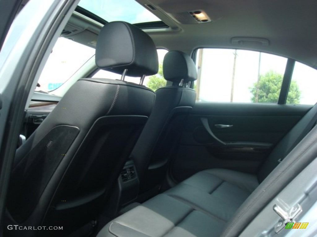 2011 3 Series 335i xDrive Sedan - Space Gray Metallic / Black photo #11
