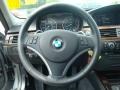 Black 2011 BMW 3 Series 335i xDrive Sedan Steering Wheel