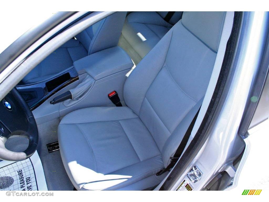 2007 3 Series 328i Sedan - Titanium Silver Metallic / Grey photo #9