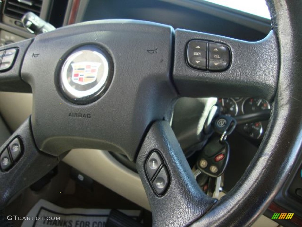 2005 Escalade ESV Platinum AWD - Rip Tide Blue / Shale photo #30