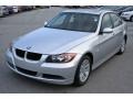 2007 Titanium Silver Metallic BMW 3 Series 328i Sedan  photo #3