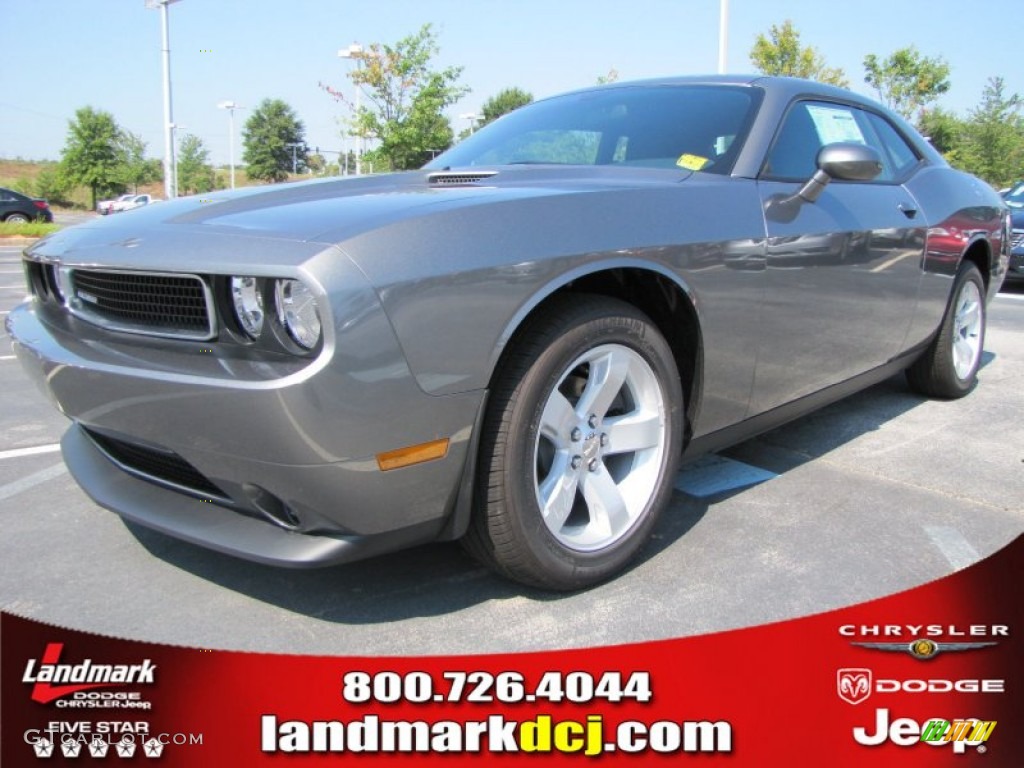 2011 Challenger SE - Tungsten Metallic / Dark Slate Gray photo #1