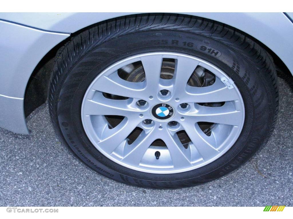 2007 3 Series 328i Sedan - Titanium Silver Metallic / Black photo #13