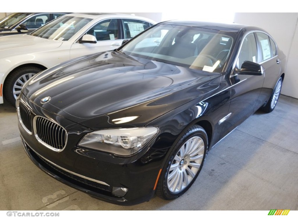 Jet Black 2012 BMW 7 Series 750i Sedan Exterior Photo #53344201