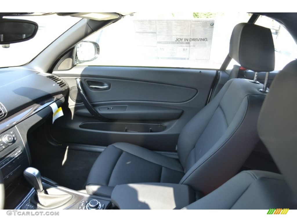 2012 1 Series 128i Convertible - Alpine White / Black photo #5