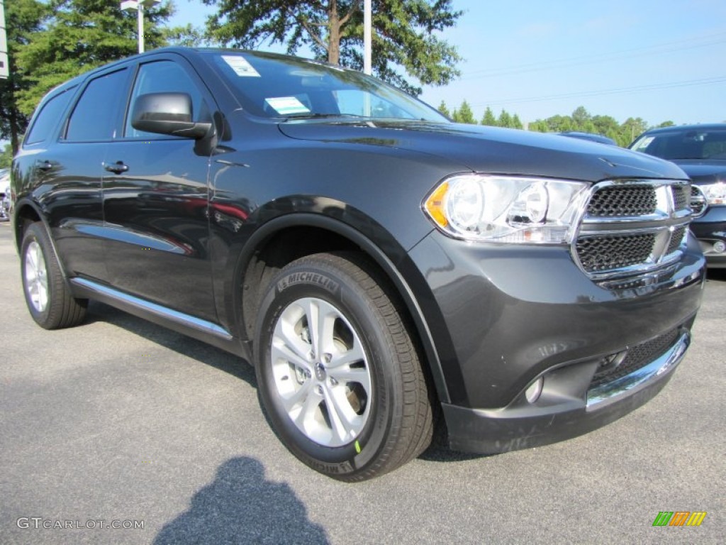 Dark Charcoal Pearl 2011 Dodge Durango Express Exterior Photo #53344666