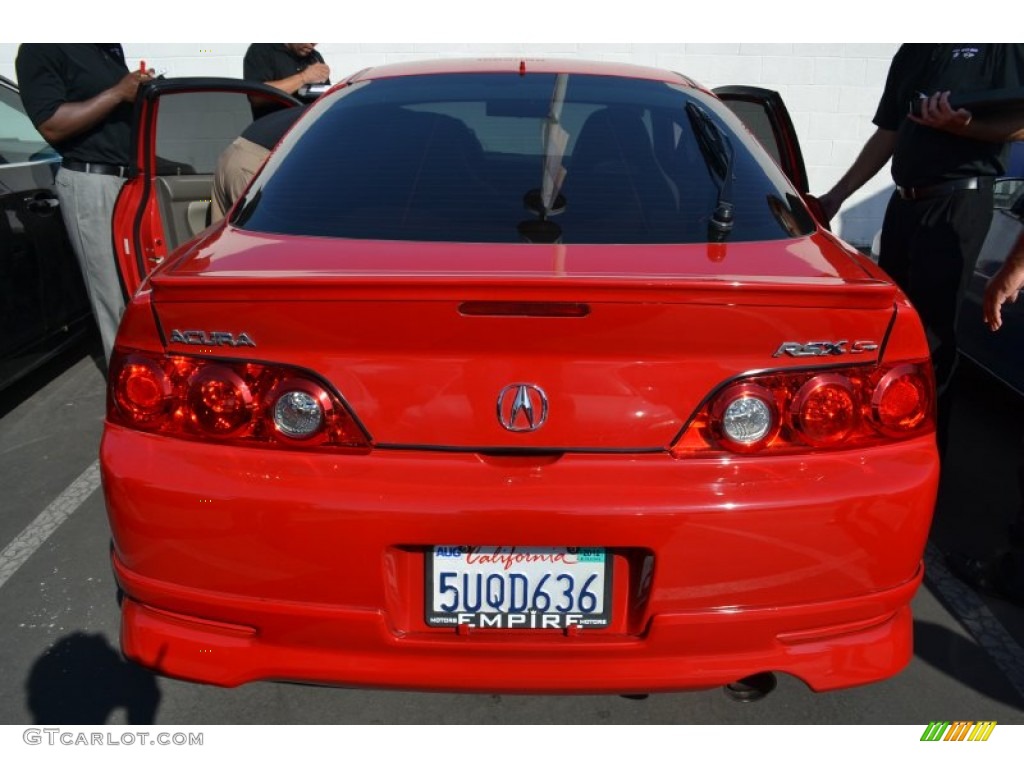 2006 RSX Type S Sports Coupe - Milano Red / Titanium photo #3