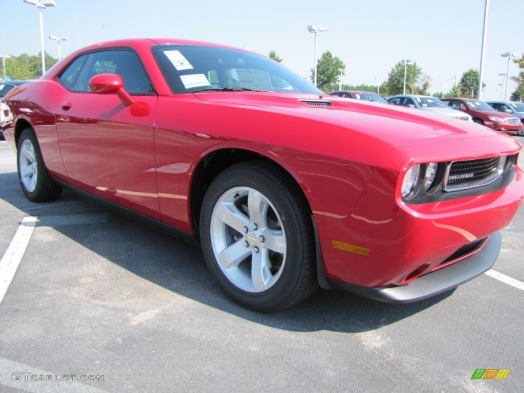 Redline 3 Coat Pearl 2012 Dodge Challenger SXT Exterior Photo #53345023