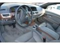 Flannel Grey Prime Interior Photo for 2007 BMW 7 Series #53345065