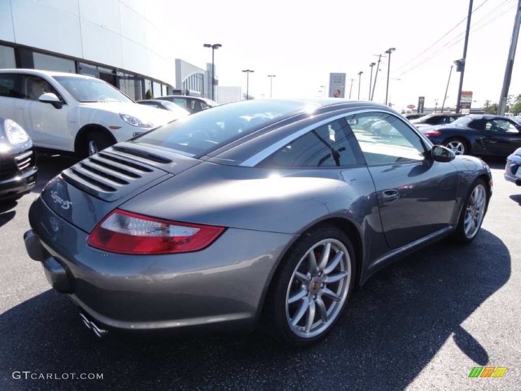Meteor Grey Metallic 2008 Porsche 911 Targa 4S Exterior Photo #53345269