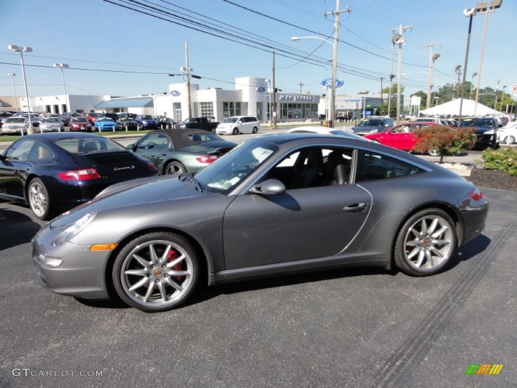 Meteor Grey Metallic 2008 Porsche 911 Targa 4S Exterior Photo #53345314