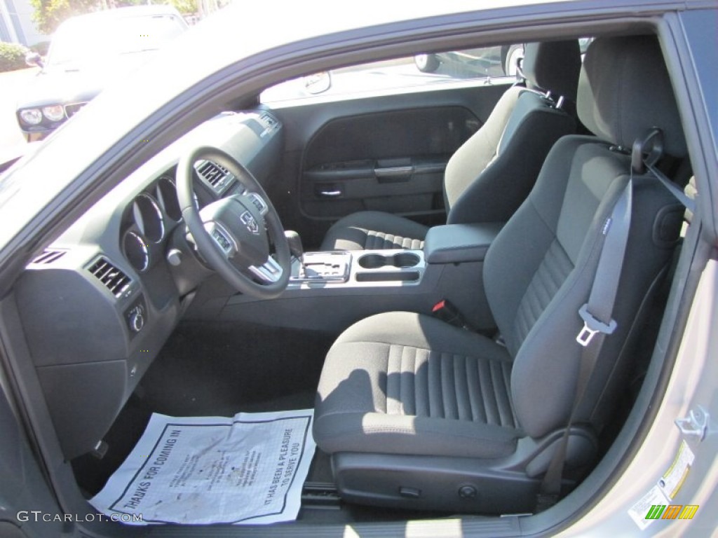 Dark Slate Gray Interior 2012 Dodge Challenger SXT Photo #53345605