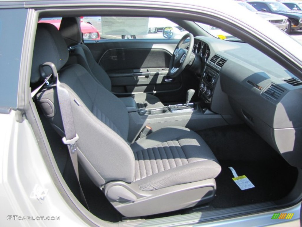 Dark Slate Gray Interior 2012 Dodge Challenger SXT Photo #53345620