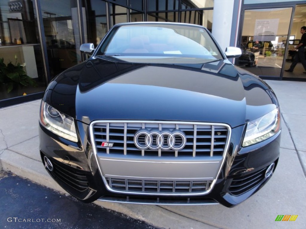 Brilliant Black 2010 Audi S5 3.0 TFSI quattro Cabriolet Exterior Photo #53345695