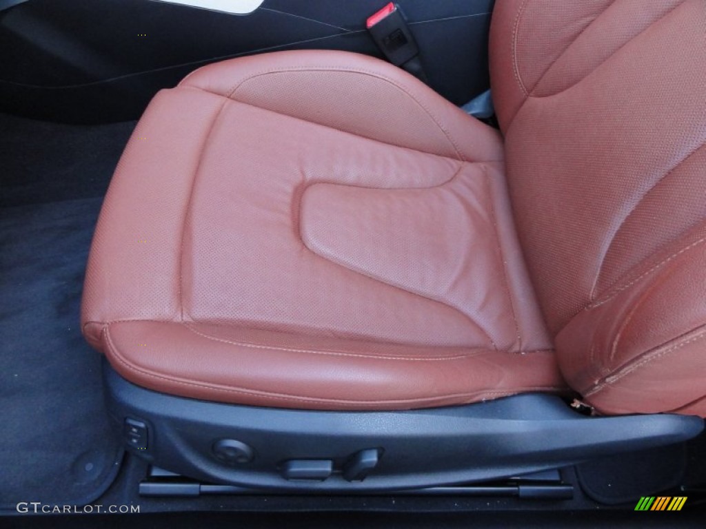 Tuscan Brown Silk Nappa Leather Interior 2010 Audi S5 3.0 TFSI quattro Cabriolet Photo #53345830