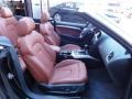 Tuscan Brown Silk Nappa Leather Interior Photo for 2010 Audi S5 #53345869