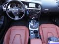 Tuscan Brown Silk Nappa Leather Dashboard Photo for 2010 Audi S5 #53345959
