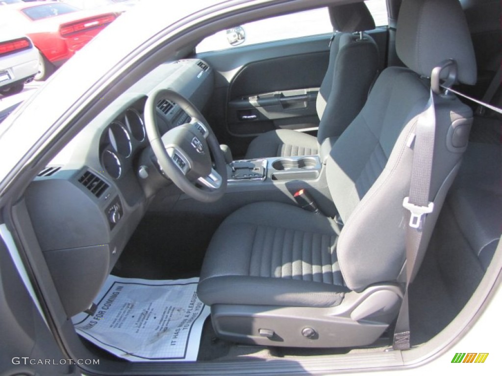 Dark Slate Gray Interior 2012 Dodge Challenger SXT Photo #53345998