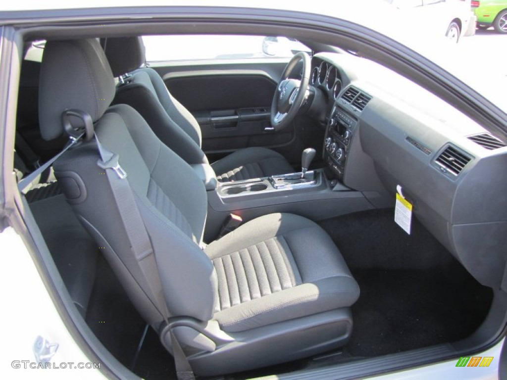 Dark Slate Gray Interior 2012 Dodge Challenger SXT Photo #53346010