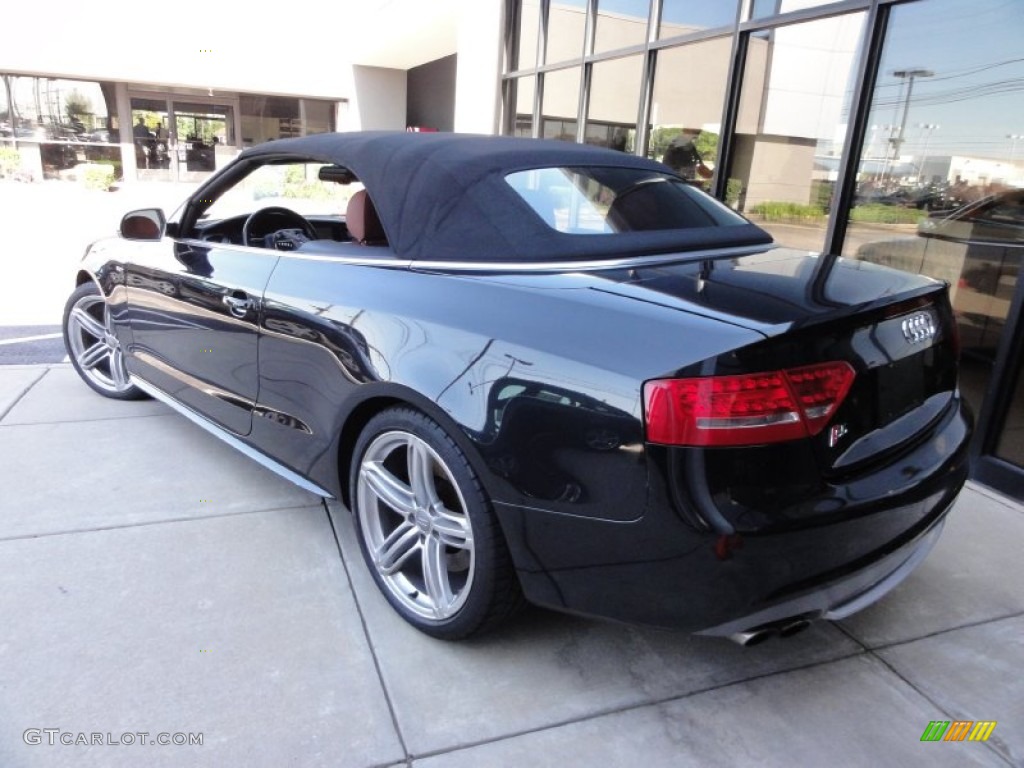 Brilliant Black 2010 Audi S5 3.0 TFSI quattro Cabriolet Exterior Photo #53346088