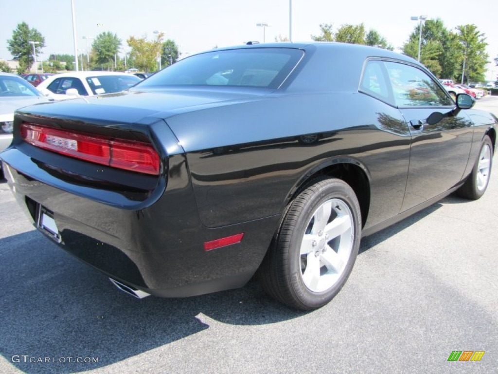 Pitch Black 2012 Dodge Challenger SXT Exterior Photo #53346238