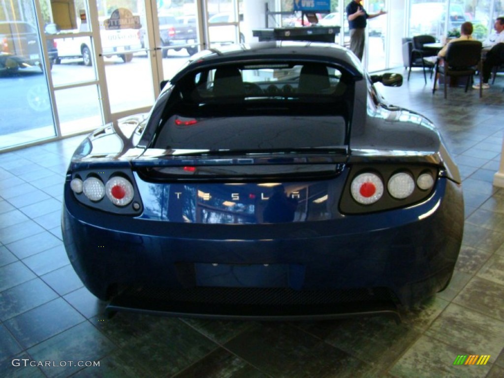 Twilight Blue 2008 Tesla Roadster Standard Roadster Model Exterior Photo #53346400